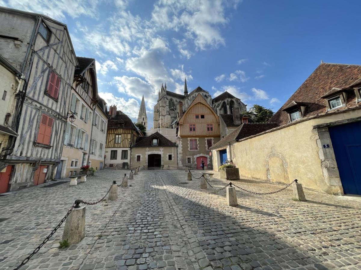Ferienwohnung Le Pigeonnier Centre Historique Auxerre Exterior foto